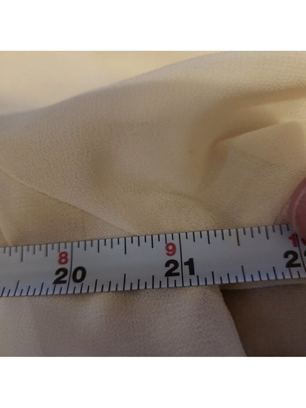 Flying Tomato Cream LS Dress with Cold Shoulders - Picture 11 of 12
